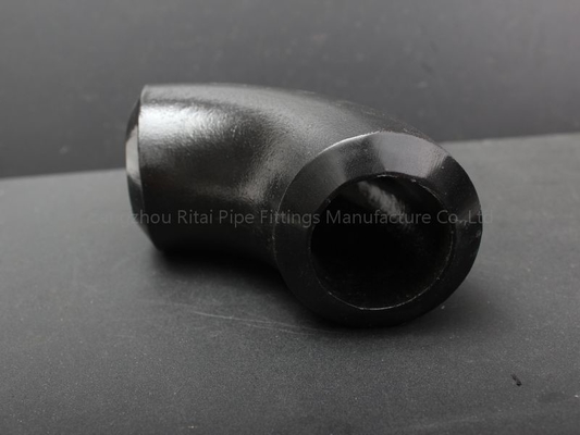 BW ERWの管付属品はASTM A234 WPBの炭素鋼の穏やかな鋼鉄を肘で突く