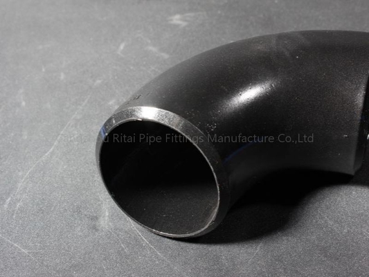 ASTM A234 WPBの炭素鋼は管付属品Sch 40 Sch 80を90度の黒溶接した