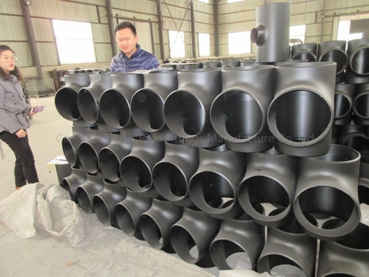 SCH 40 SGP WPBの炭素鋼の溶接に合う3つの方法配水管のティー