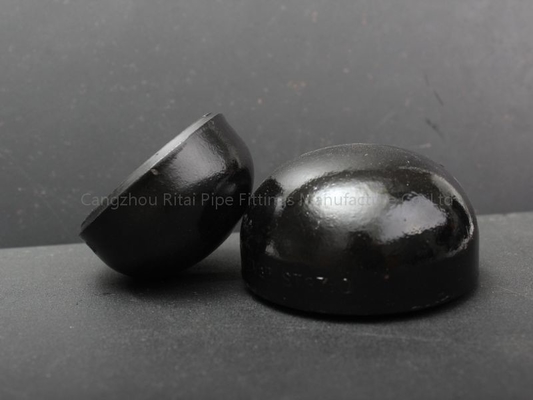 ANSI ASME B16.9 1つのインチの管のエンド キャップWPL6のBW SGPの黒の鋼管の付属品