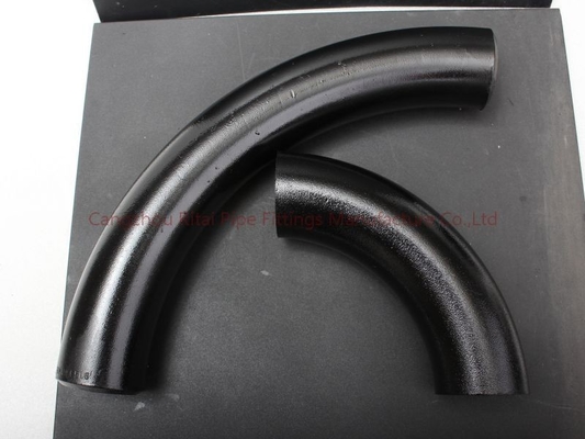 ASME 3D 10D 5Dのパイプ ベンド45 90 180度のバット溶接の炭素鋼