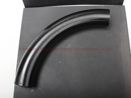ASME 3D 10D 5Dのパイプ ベンド45 90 180度のバット溶接の炭素鋼