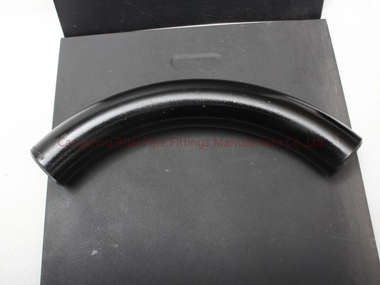 A53Gr.B A106GR.Bのバット溶接管継手ASTM DN200 XS SCH80 4インチ180度のくねり