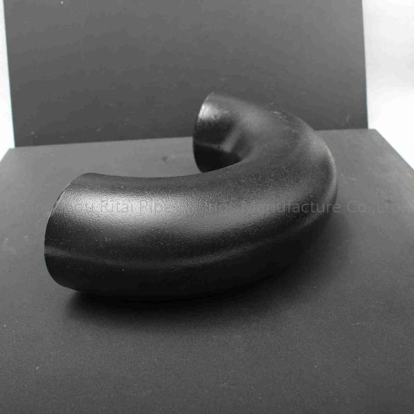 ASME B16.9のスケジュール40の黒い管付属品A234の長い半径180度の肘