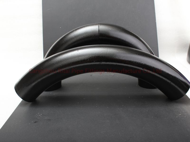 6インチ5D ASME B16.9の肘90 Sch 40のLRの不足分の半径180の帰りのくねり